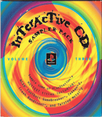 Interactive CD Sampler Disk Volume 3 Playstation US box art